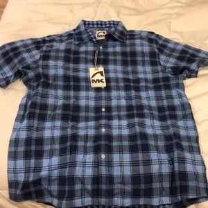 Xl short sleeve button down mountain khaki